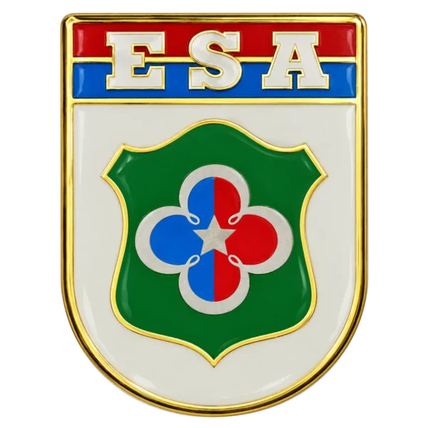 DISTINTIVO RESINADO DE BOLSO OM ESA
