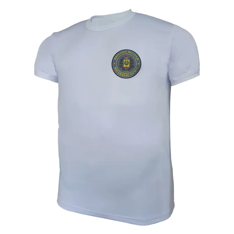 CAMISETA BM TRILOBAL BRANCA [PACOTE 5 UN.]