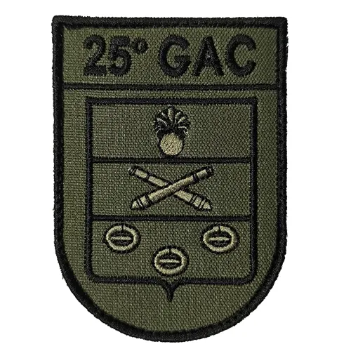 NOVO DISTINTIVO DE BRAÇO 25 GAC DOM