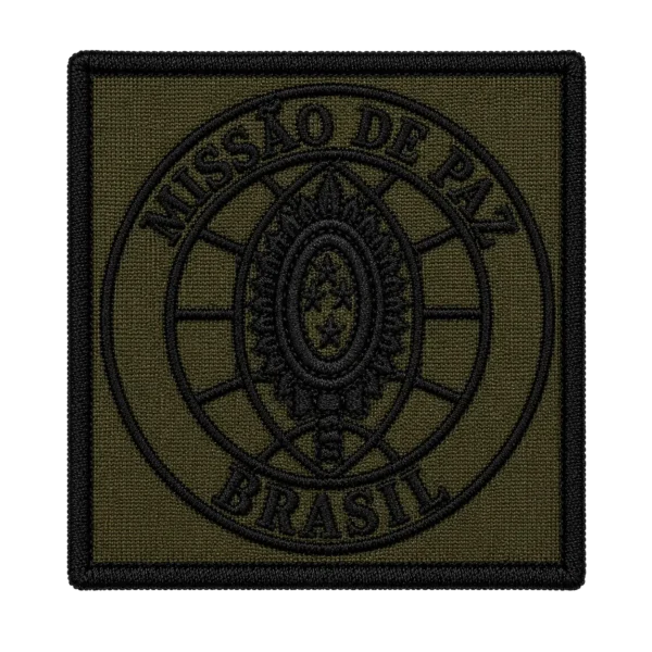 INSÍGNIA BORDADA CURSO EX-INTEGRANTE DE MISSÃO DE PAZ