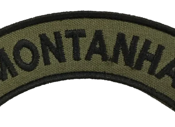 Distintivo Bordado Manicaca Básico de Combatente de Montanha