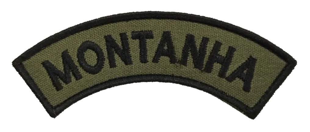 Distintivo Bordado Manicaca Básico de Combatente de Montanha