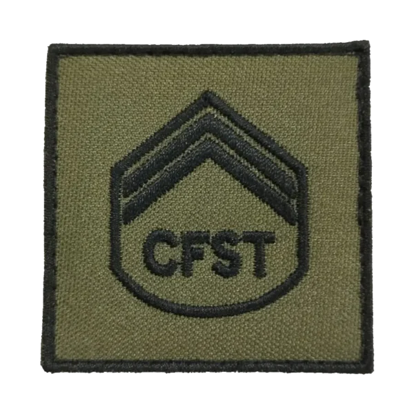 INSÍGNIA GRADUAÇÃO ALUNO/CABO CURSO DE FORMAÇÃO DE SARGENTOS (CFST)