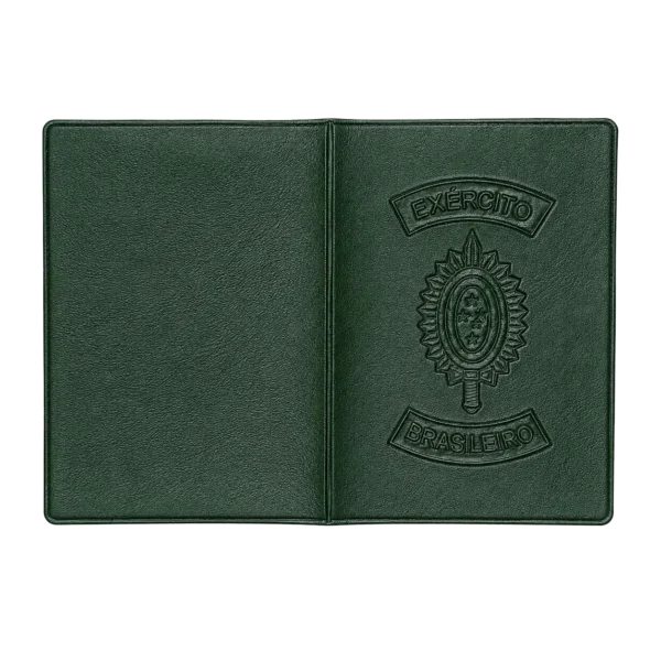 Porta Documento Exército Brasileiro Emborrachado VO – Brasão em Alto Relevo