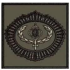 INSÍGNIA BORDADA CURSO CURSO DE ADJUNTO DE COMANDO(USO FORA DO EXERCÍCIO DA FUNÇÃO)