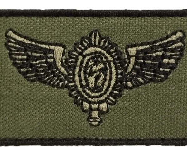 INSÍGNIA BORDADA ARMAS AVIAÇÃO