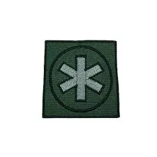 INSÍGNIA BORDADA CURSO SAÚDE OPERACIONAL