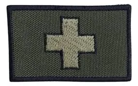 INSÍGNIA BORDADA ARMAS SAÚDE