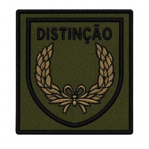 INSÍGNIA BORDADA CURSO PRAÇA MAIS DISTINTA