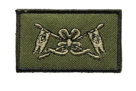 INSÍGNIA BORDADA ARMAS CAVALARIA