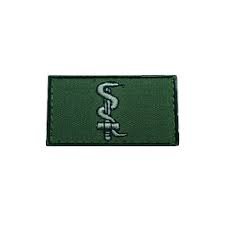 INSÍGNIA BORDADA ARMAS MÉDICO