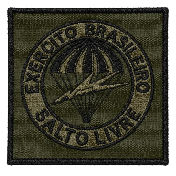 INSÍGNIA BORDADA CURSO SALTO LIVRE