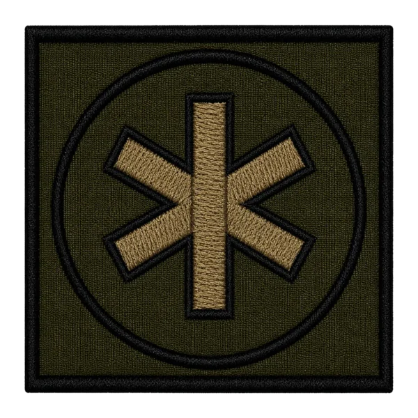INSÍGNIA BORDADA CURSO SAÚDE OPERACIONAL