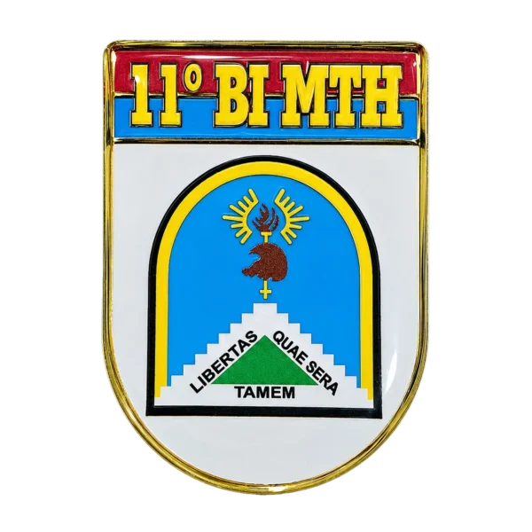 DISTINTIVO RESINADO DE BOLSO OM 11 BI MTH